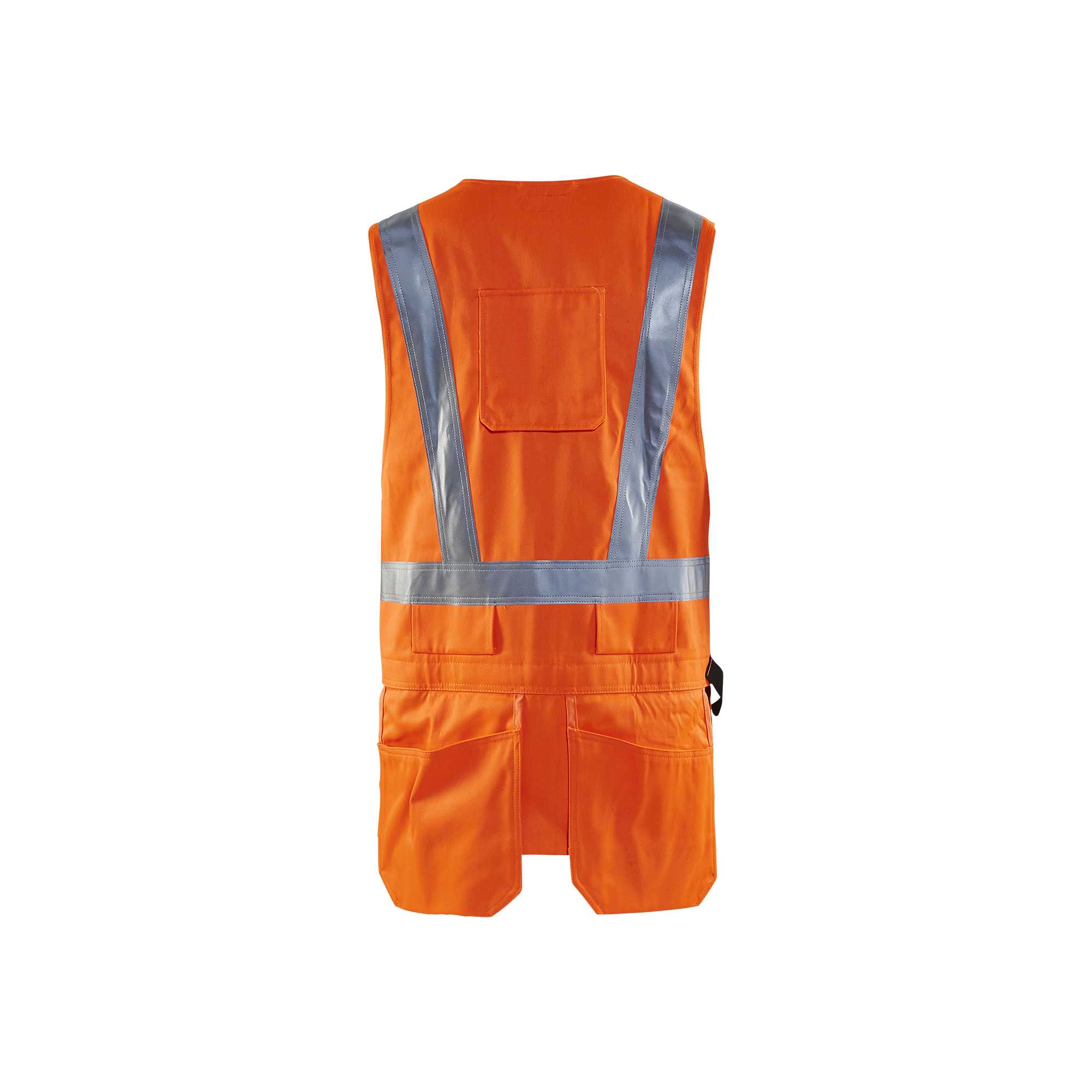 BLAKLADER 30271804 HI VIS TOOL VEST Hi Vis Reflective Tool Vest MEN - 85% Polyester